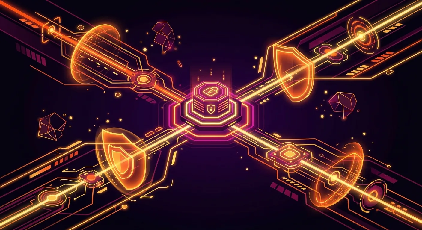 Visual keamanan jalur koneksi link alternatif ATM4D2